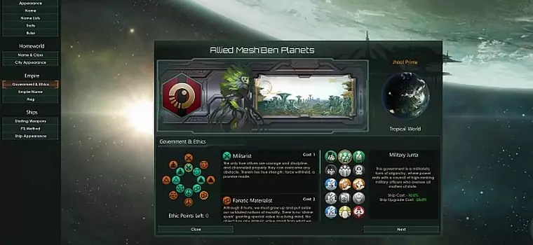 Dziś premiera Stellaris - spoglądamy na zachodnie recenzje i oglądamy premierowy zwiastun