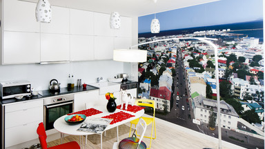 Mieszkanie inspirowane Islandią