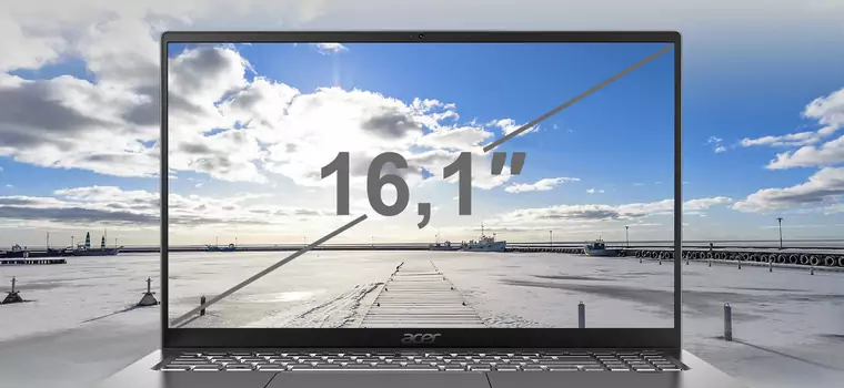 Test laptopa Acer Swift 3 – smukły i lekki ultrabook z 16-calowym ekranem