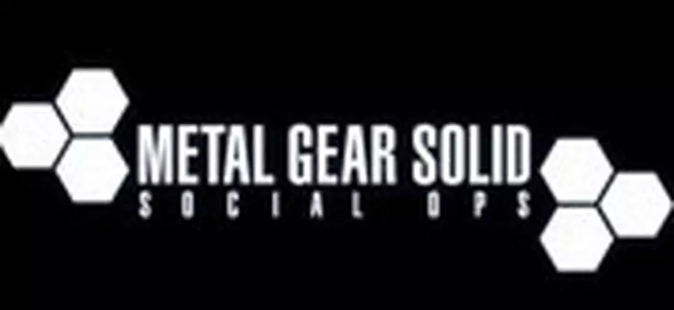 Metal Gear Solid: Social Ops - pierwszy trailer nowego MGS-a