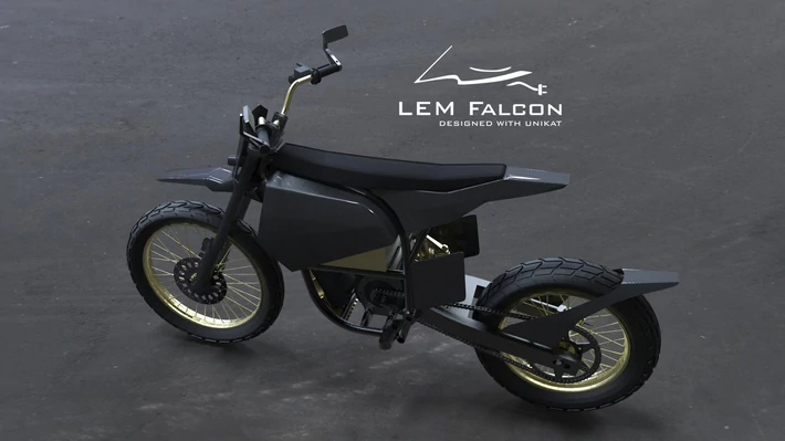 Elektryczny motocykl LEM Falcon