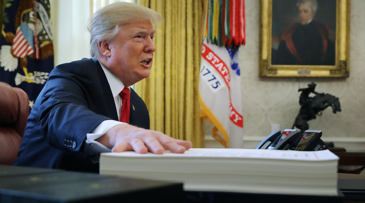 Trump nehezen szokta meg a Fehér Házat / Fotó: GettyImages
