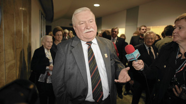 Lech Wałęsa: oni boją się, że Wajda pokaże ich, jacy byli malutcy