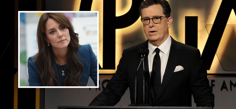 Stephen Colbert zakpił z księżnej Kate. Teraz sypie głowę popiołem