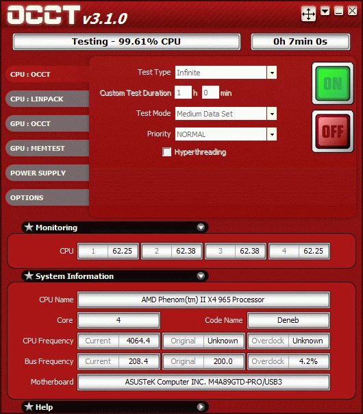 Sekcja zasilająca bez problemu znosi wysokie taktowanie zegara CPU