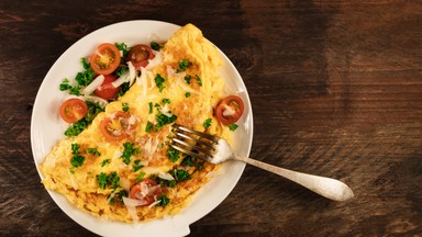 Omlet z cukinią. Na śniadanie i lunch