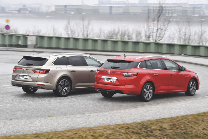 Renault Megane Grandtour kontra Talisman Grandtour - komobi zadziwiająco podobne