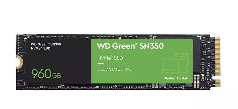 WD Green SN350 - seria SSD dla oszczędnych użytkowników PC