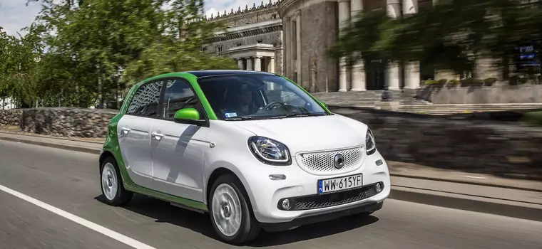 Smart EQ Forfour - po cichu i nie za daleko