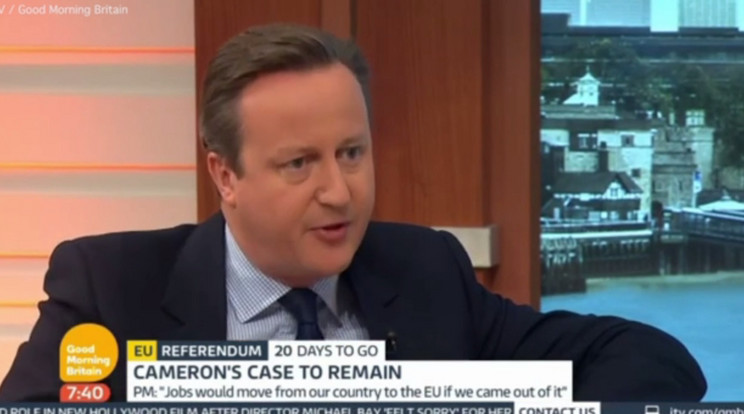 Kész, ennyi volt! Elszállt Cameron agya /Fotó: ITV