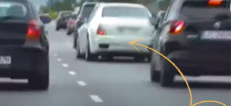 Kierowca Maserati odjechał policjantom sprzed nosa. Szalony pościg po Warszawie [WIDEO]