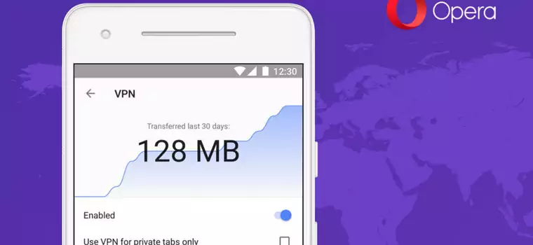 Opera na Androida dostaje darmowy VPN