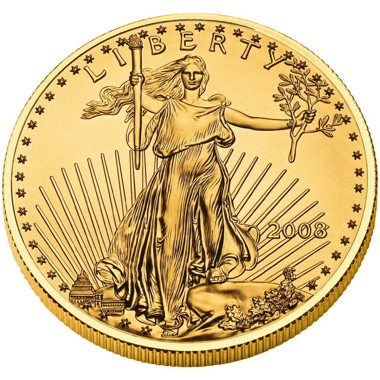 Moneta American Eagle - awers. Fot. Bloomberg