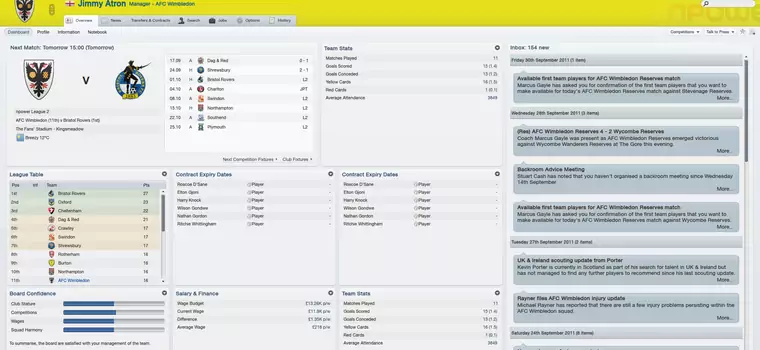 Demo "Football Manager 2012" już dostępne
