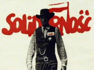 Gary Cooper na plakacie "Solidarności"
