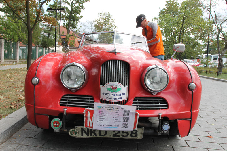 Jowett Jupiter dotarł do Warszawy