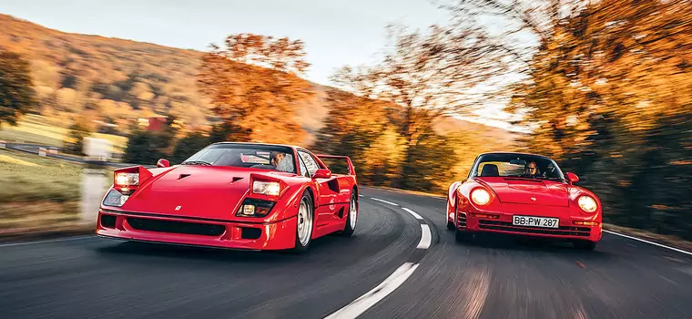 Ferrari F40 czy Porsche 959 – który klasyk szybszy?