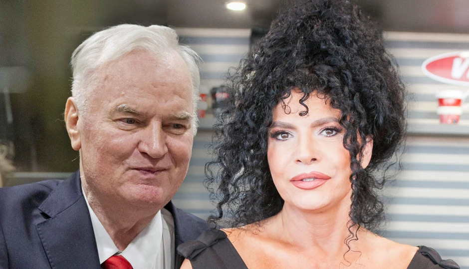 Ratko Mladić i Lidija Vukičević