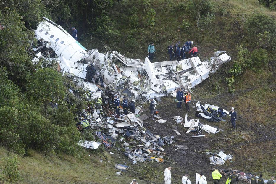 A repülőgép-balesetet hat ember élte túl /Fotó: MTI