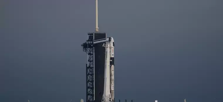 Crew-2 - obejrzyj stanowisko startowe misji NASA i SpaceX w widoku z drona