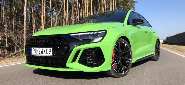 Nowe Audi RS3 Limousine to kompaktowy supersamochód. Duży silnik i te osiągi!