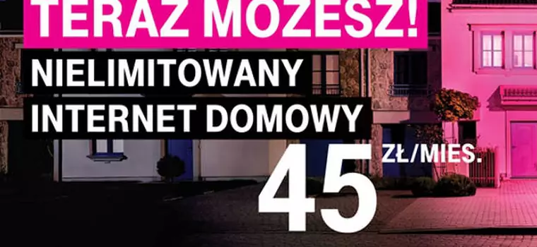 T-Mobile 1 - Internet Domowy bez limitu od 45 zł