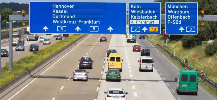 Ile kosztować będzie jazda po autostradach w Niemczech?