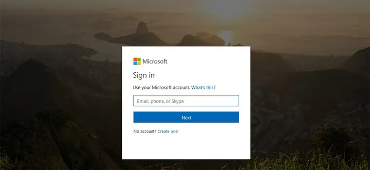 Do konta Microsoftu teraz zalogujesz się z użyciem nowej metody