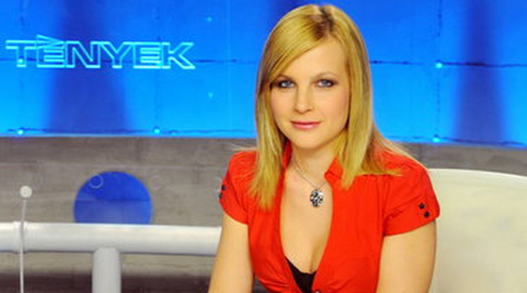 A Tények című híradó műsorvezetőjeként vált ismertté / Fotó: TV2