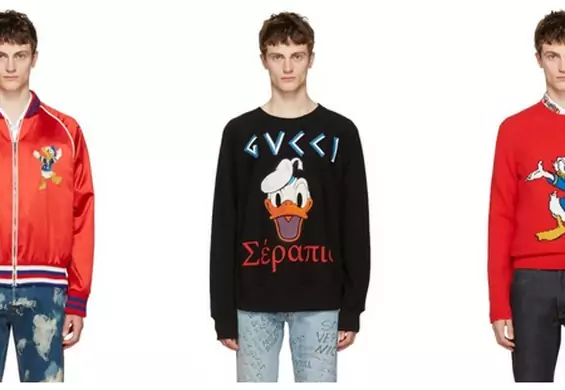 Sweter z kaczorem Donaldem od Gucci za 4,5 tys. zł to najtańsza rzecz z nowej kolekcji