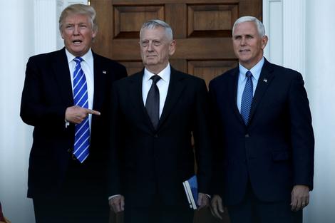 Ovo je taj čovek: Tramp, Matis i Pens