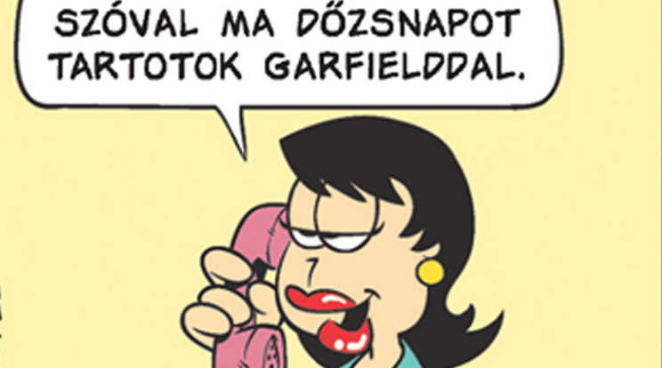 Habzsi-dőzsi Garfield módra