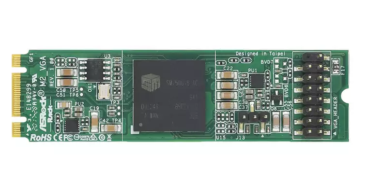 ASRock Rack M2_VGA - karta graficzna montowana w gnieździe dla dysków SSD