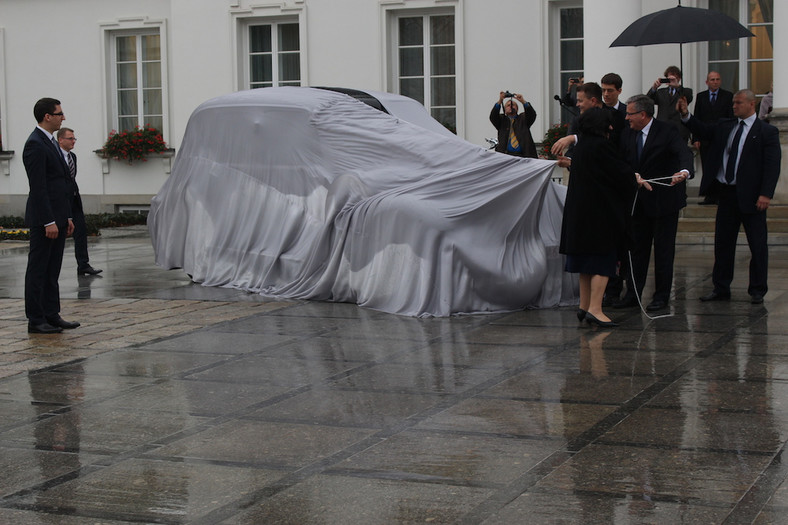 Cadillac Piłsudskiego w Belwederze