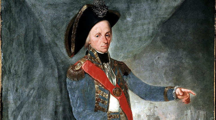 Horatio Nelson a török szultántól kapta az ékszert, több festémyen is megörökítették /Fotó:AFP