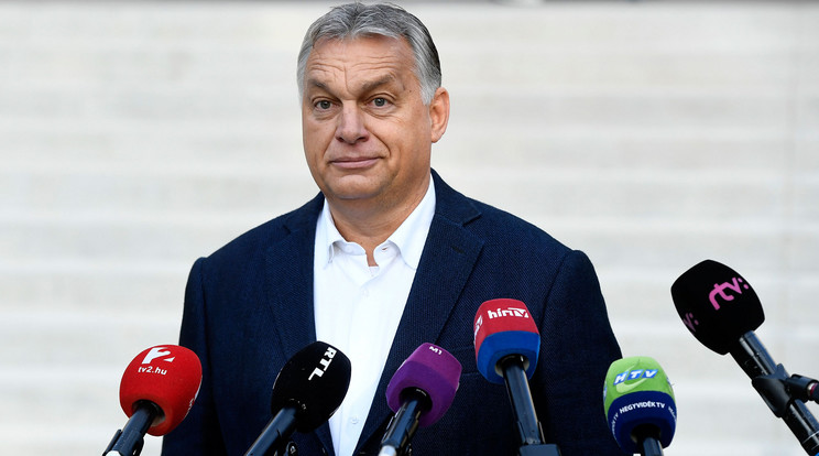 Orbán Viktor miniszterelnök / MTI/Koszticsák Szilárd