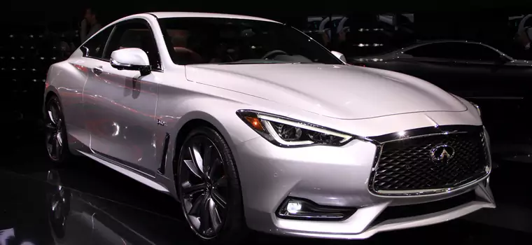 Infiniti Q60 Coupe - silnik bi-turbo i nawet 400 koni!
(Detroit 2016)