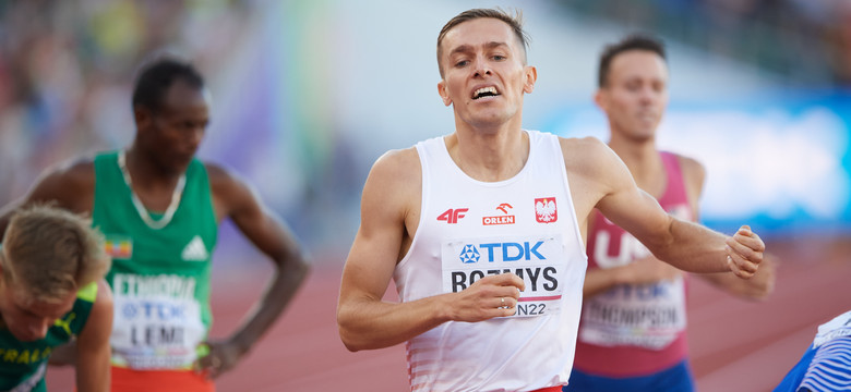 Michał Rozmys po finale biegu na 1500 metrów: celem był medal, a nie, byle tylko coś zarobić