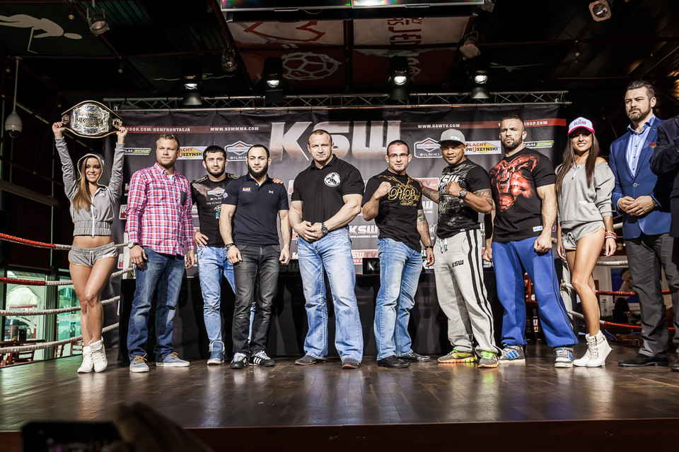 Konferencja prasowa przed KSW27 "Cage Time"