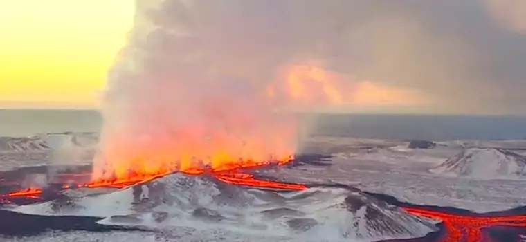 To wyjątkowe wideo. Zobacz niecodzienne wydarzenie z Islandii