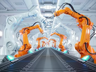 Roboty przy linii produkcyjnej to dzisiaj oczywistość w wielu branżach – w tym np. w przemyśle spożywczym, automotive oraz u producentów wyrobów szybko zbywalnych.
