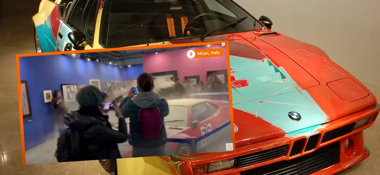 Aktywiści znowu atakują. Obsypali mąką wyjątkowe BMW M1 [WIDEO]