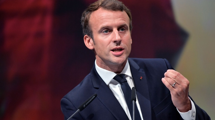 Emmanuel Macron élesen bírálta a NATO-t /Fotó: Getty Images