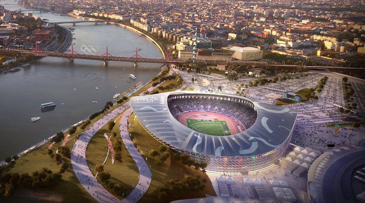 Az Olimpiai stadion és környezete – 2024-ben itt
is fogadhatnánk a világ
legjobb sportolóit