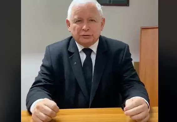 "Musimy temu złu zapobiec". Szokujący występ Jarosława Kaczyńskiego... na TikToku