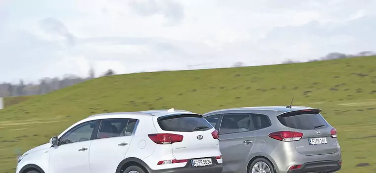 Kia Sportage kontra Kia Carens