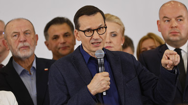 Mateusz Morawiecki straszy po ataku Hamasu. "Przyjdą z nimi terroryści"