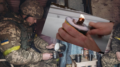 Na Warmii produkują świece dla ukraińskich żołnierzy. Metoda jest bardzo prosta [WIDEO]