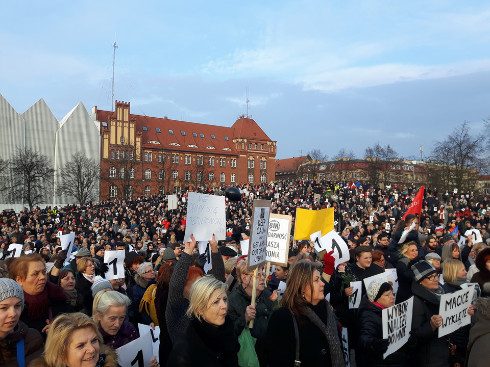 Międzynarodowy Strajk Kobiet: Szczecin, Fot. Alicja Wirwicka