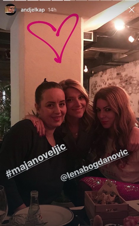 Anđelka sa Majom i Lenom